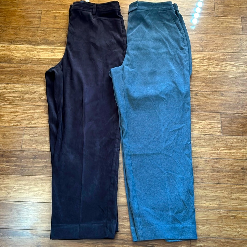 Two pair of ladies dress pants!